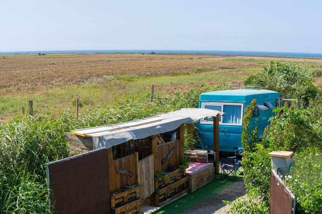 Jabuti Autocaravana Con Porche Y Aparcamiento Cádiz Exteriör bild